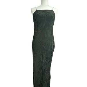 Zara Floral Print Strappy Maxi Bodycon Dress Size XS